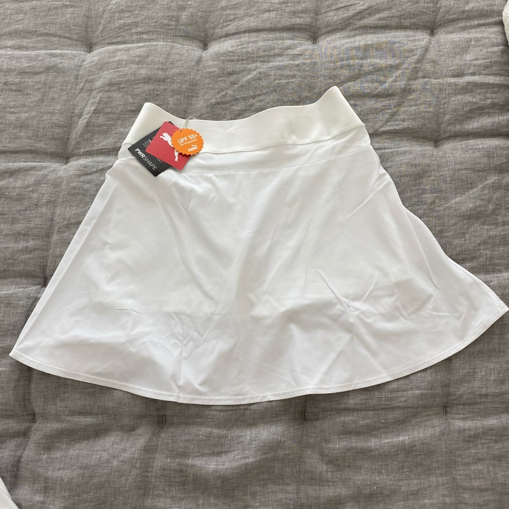 Puma Women’s PowerShape White Golf Skirt Small NWT - Picture 4 of 4